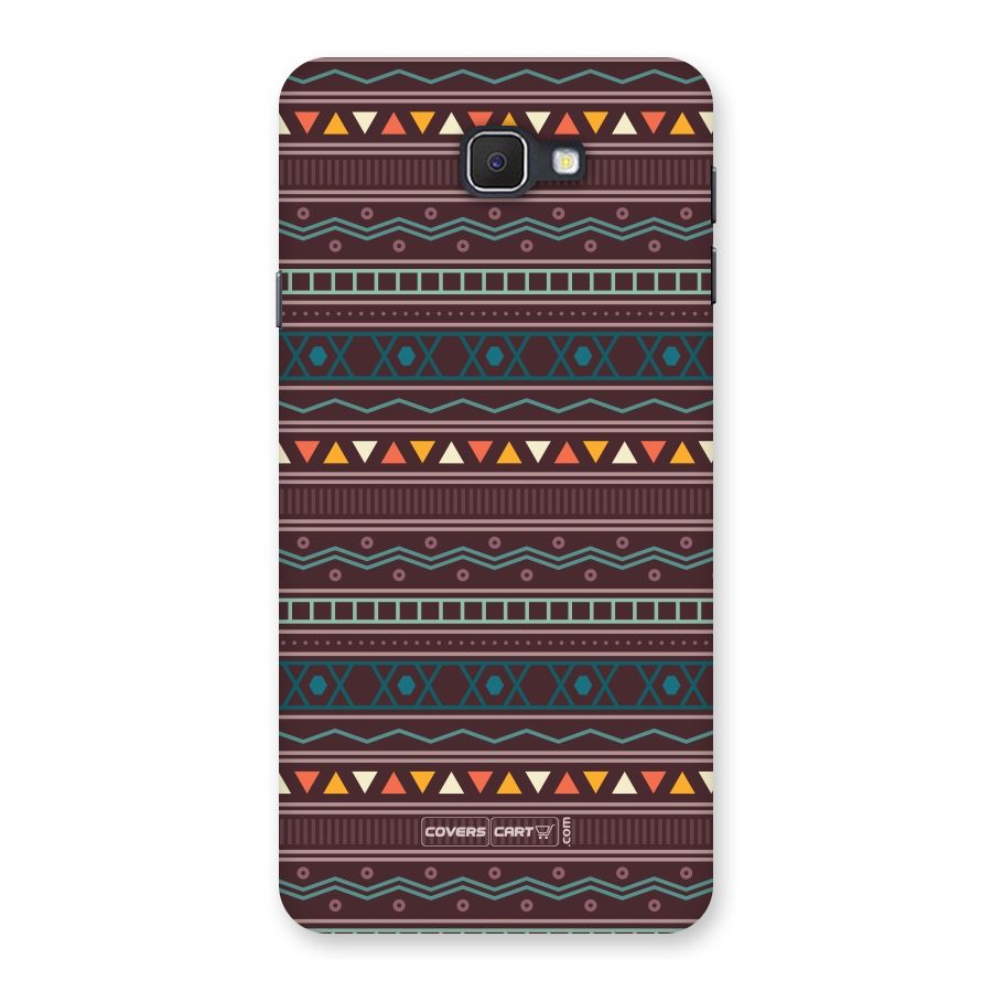 Classic Aztec Pattern Back Case for Galaxy On7 2016