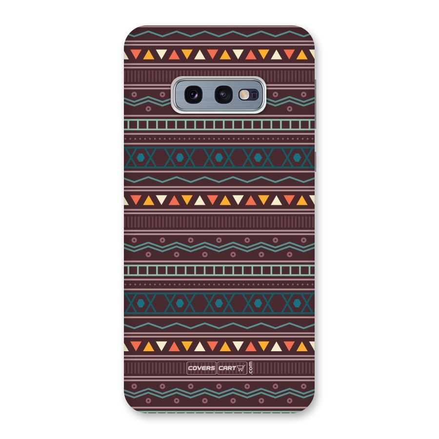 Classic Aztec Pattern Back Case for Galaxy S10e