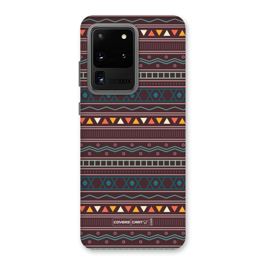 Classic Aztec Pattern Back Case for Galaxy S20 Ultra