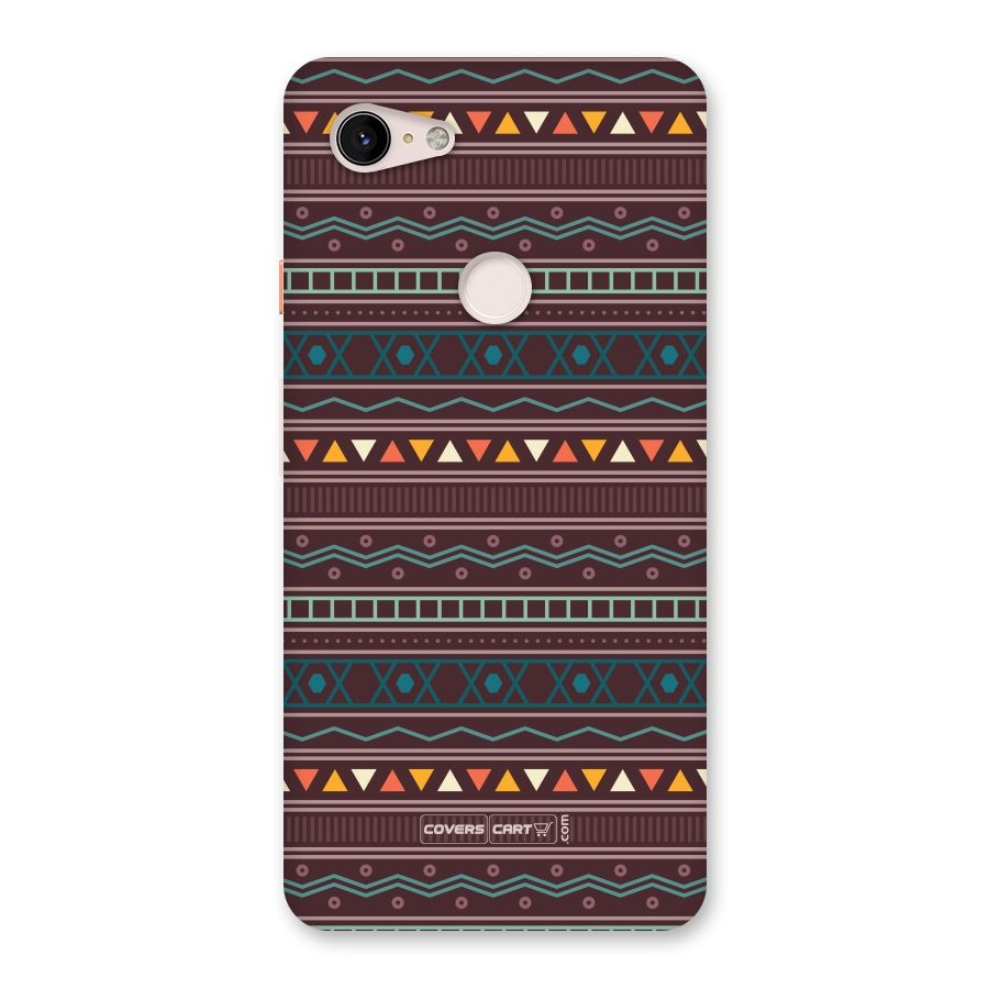 Classic Aztec Pattern Back Case for Google Pixel 3 XL