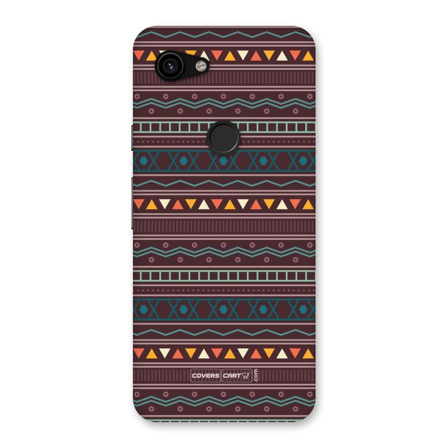 Classic Aztec Pattern Back Case for Google Pixel 3a