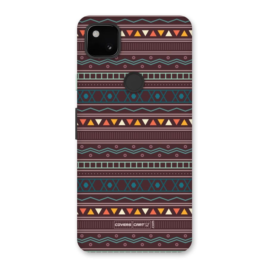 Classic Aztec Pattern Back Case for Google Pixel 4a