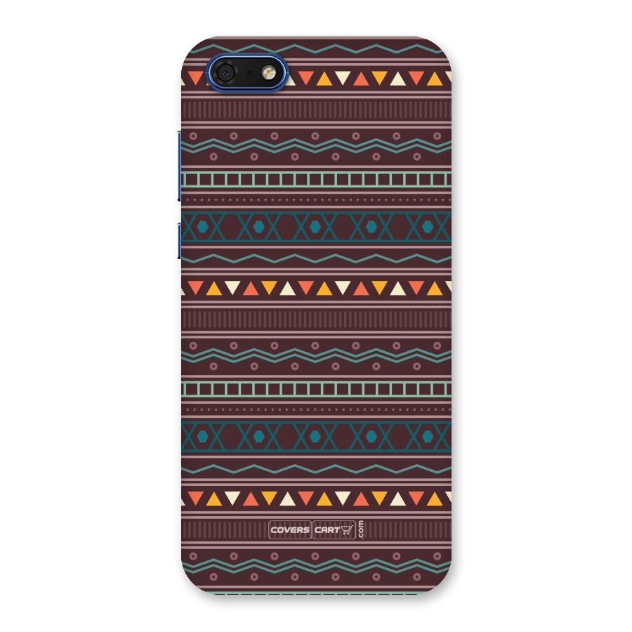 Classic Aztec Pattern Back Case for Honor 7s
