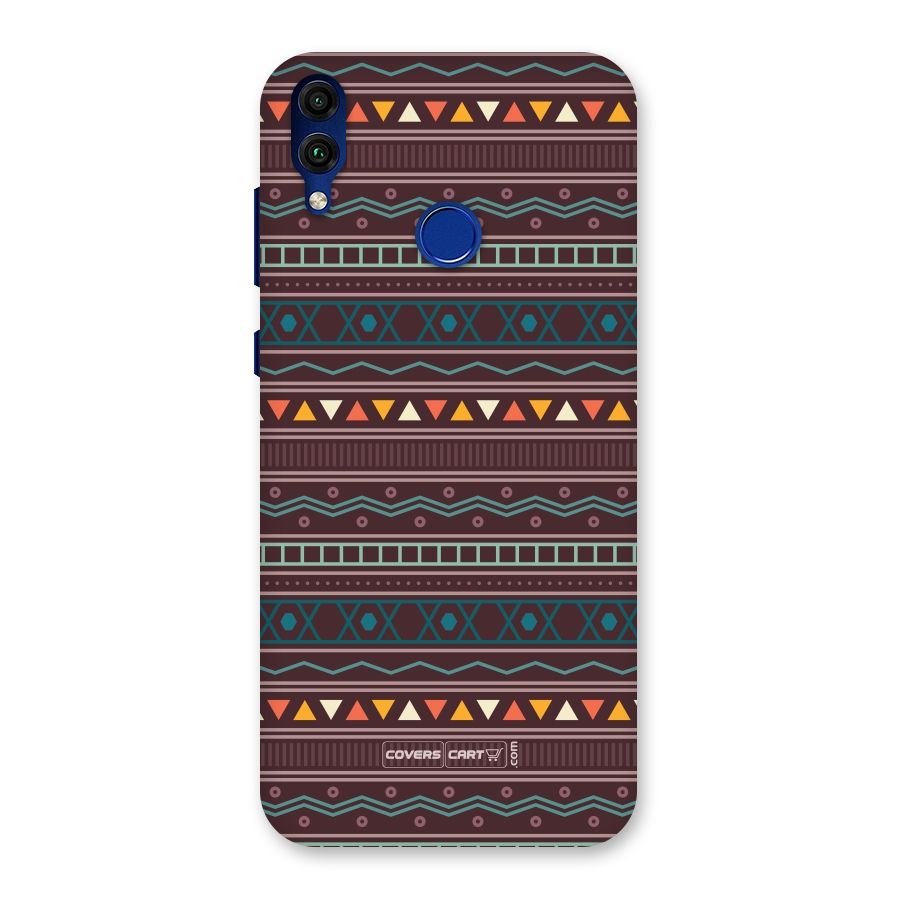 Classic Aztec Pattern Back Case for Honor 8C