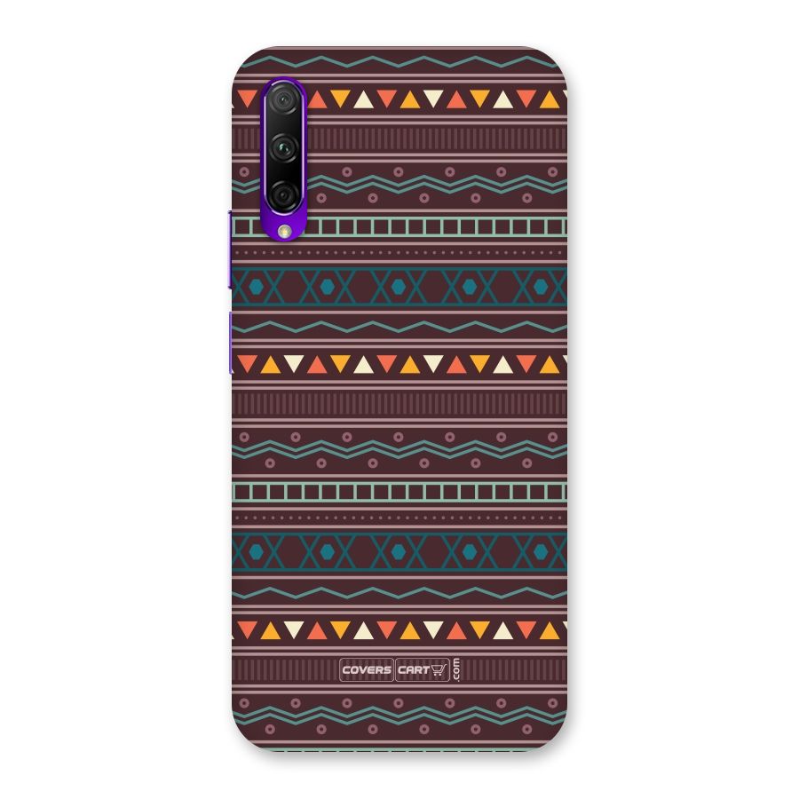 Classic Aztec Pattern Back Case for Honor 9X Pro