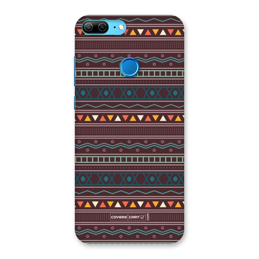 Classic Aztec Pattern Back Case for Honor 9 Lite