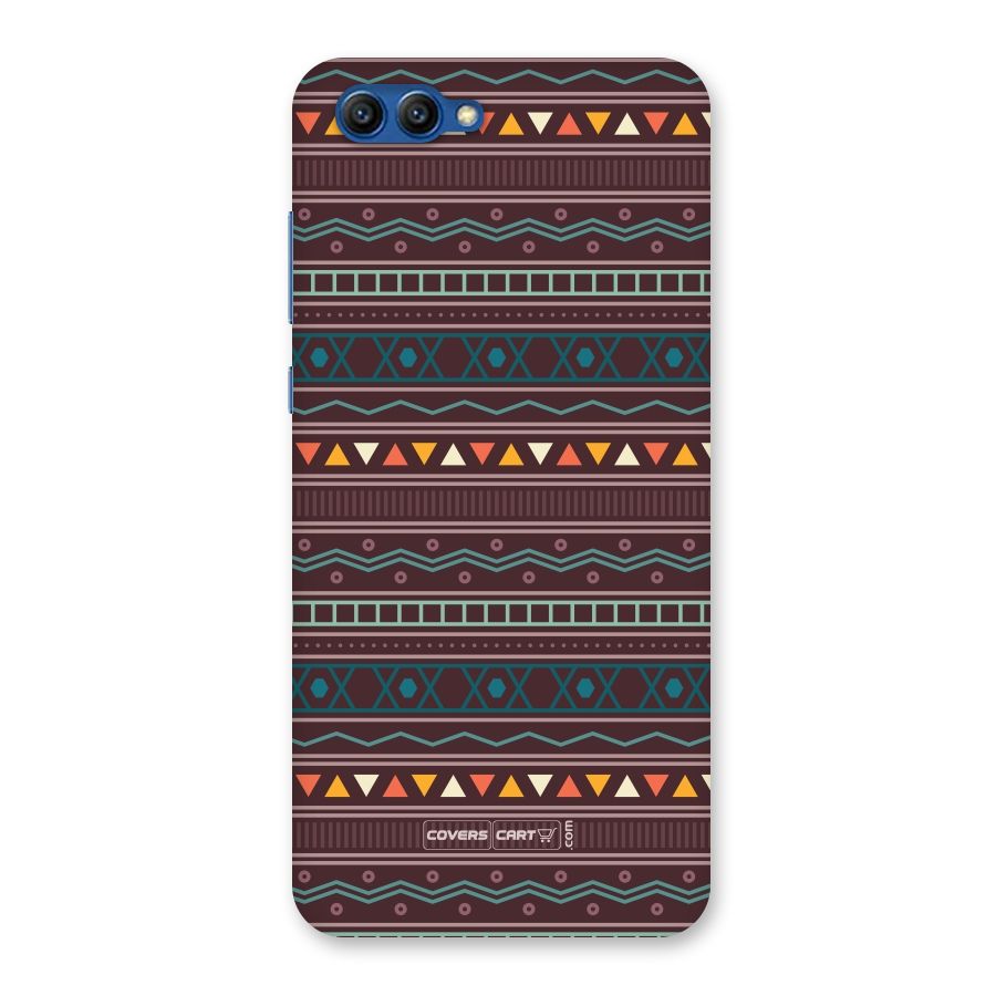 Classic Aztec Pattern Back Case for Honor View 10
