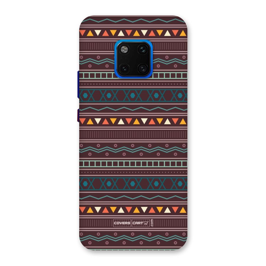 Classic Aztec Pattern Back Case for Huawei Mate 20 Pro