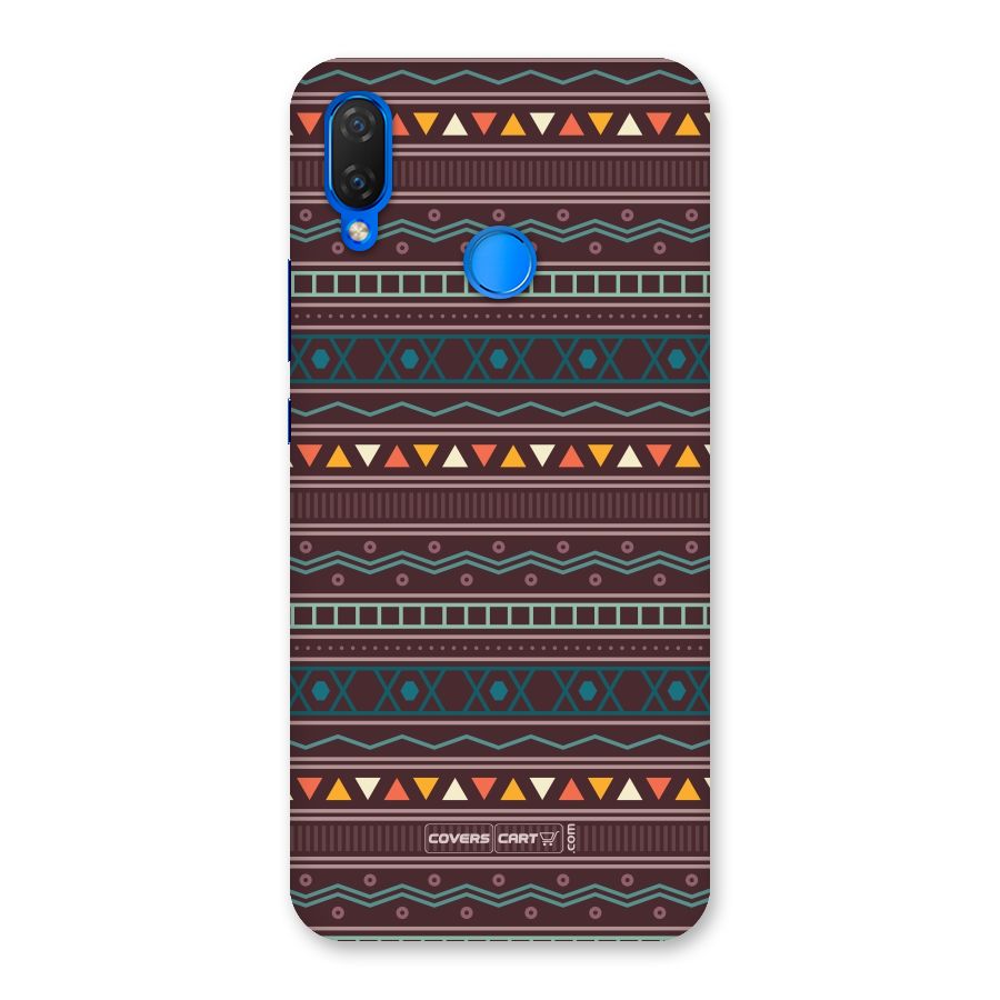 Classic Aztec Pattern Back Case for Huawei P Smart+