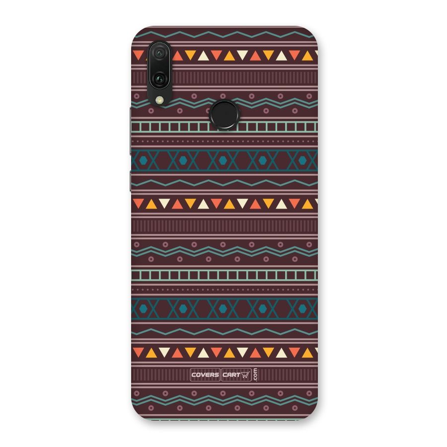 Classic Aztec Pattern Back Case for Huawei Y9 (2019)
