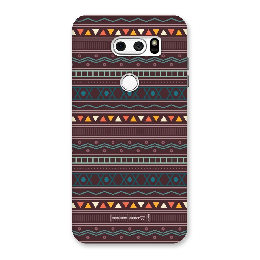 Classic Aztec Pattern Back Case for LG V30