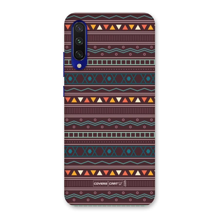Classic Aztec Pattern Back Case for Mi A3