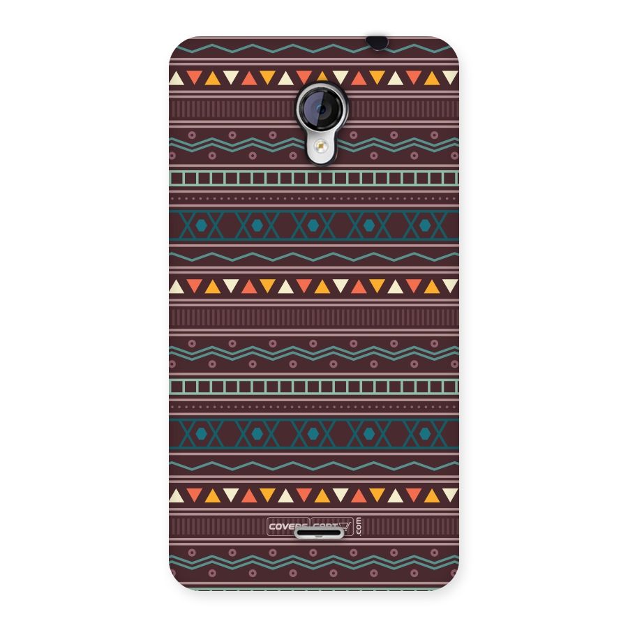 Classic Aztec Pattern Back Case for Micromax Unite 2 A106