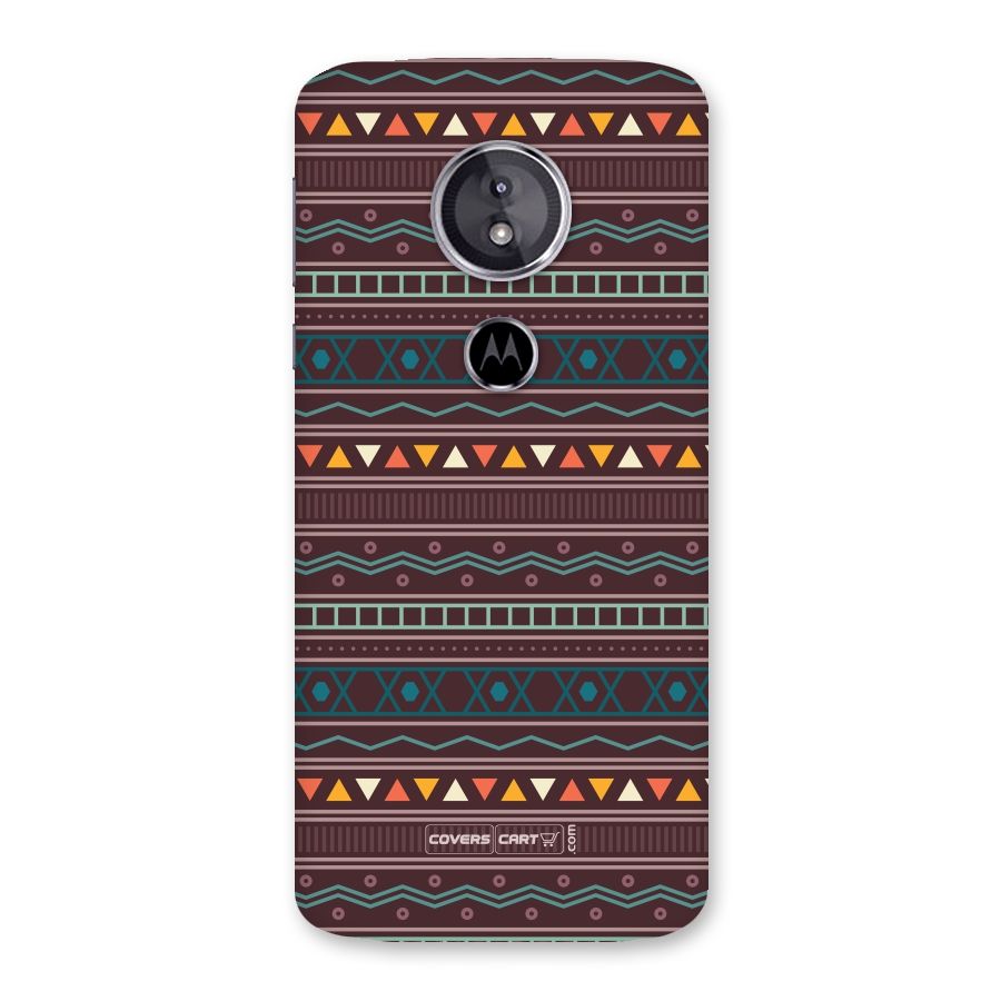 Classic Aztec Pattern Back Case for Moto E5