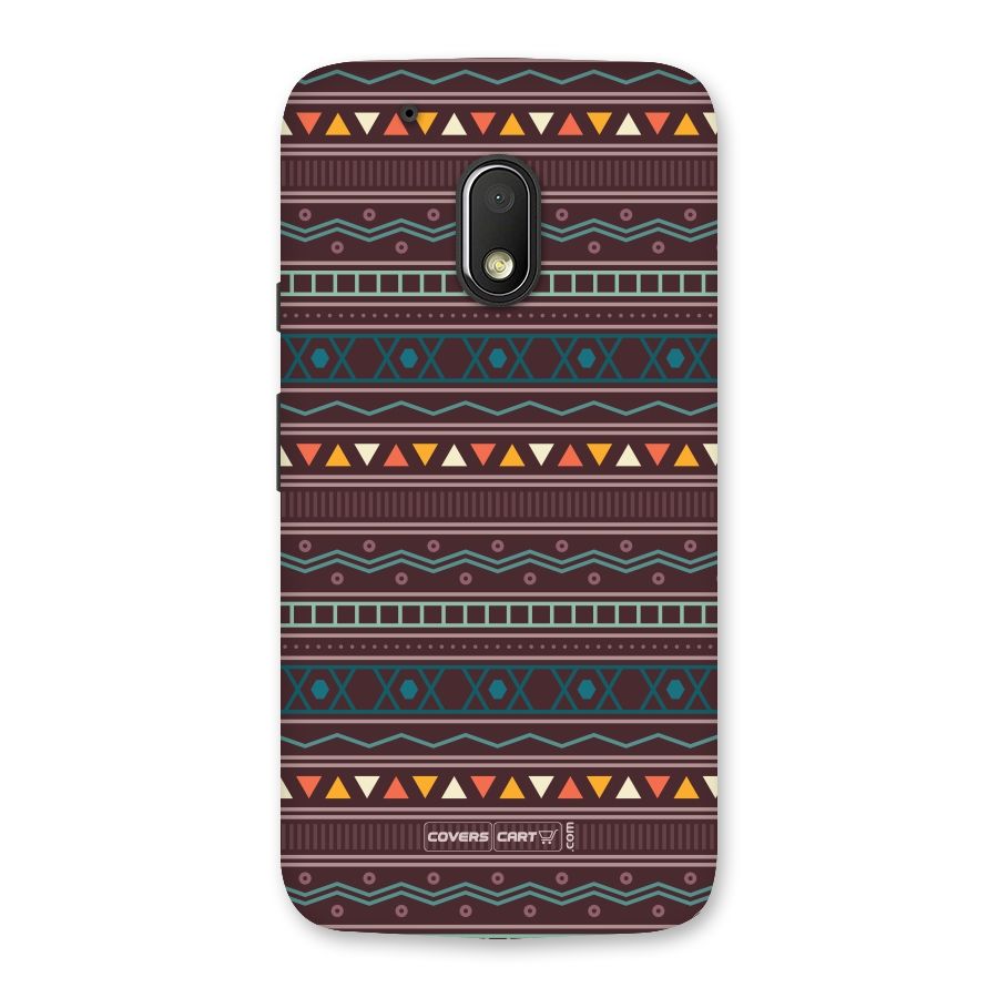 Classic Aztec Pattern Back Case for Moto G4 Play
