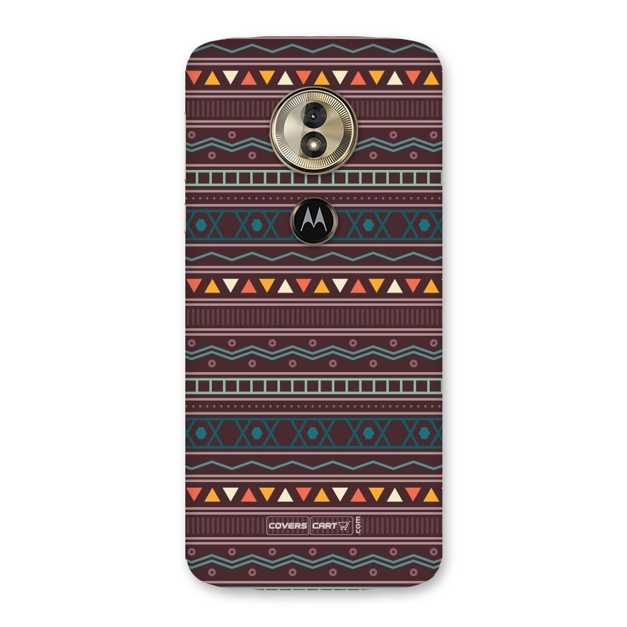 Classic Aztec Pattern Back Case for Moto G6 Play