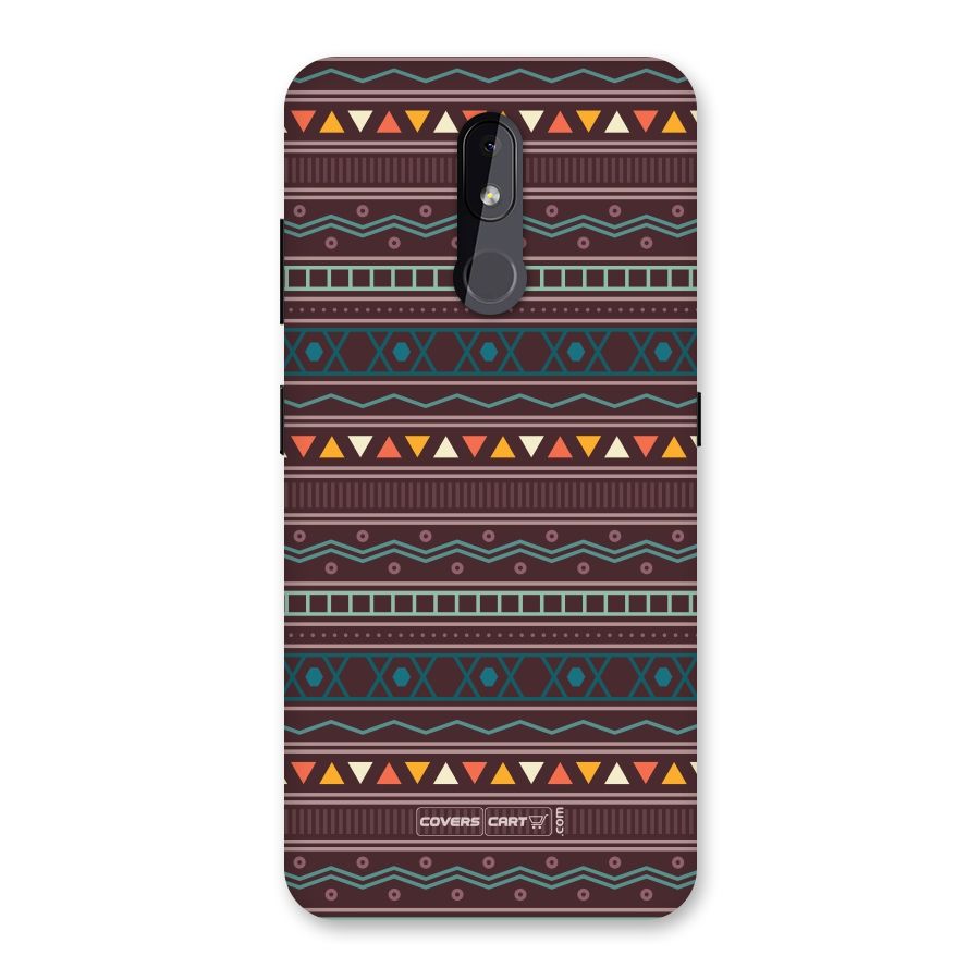 Classic Aztec Pattern Back Case for Nokia 3.2