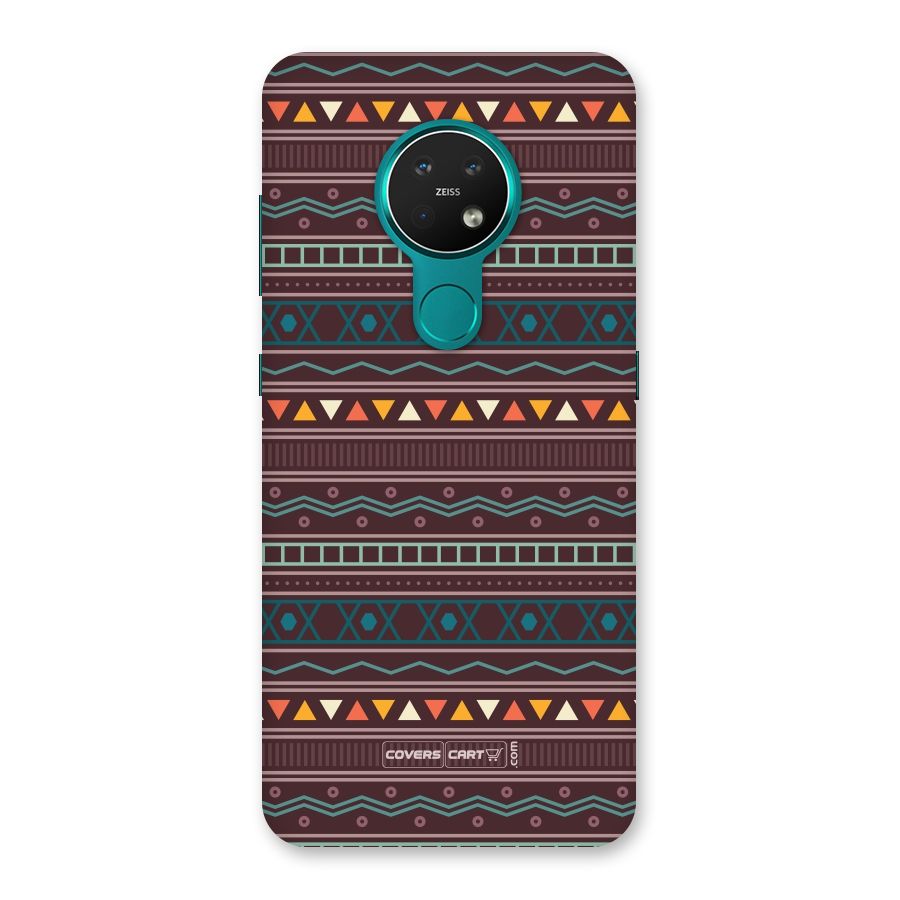Classic Aztec Pattern Back Case for Nokia 7.2