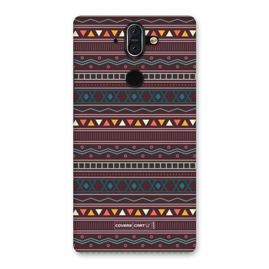 Classic Aztec Pattern Back Case for Nokia 8 Sirocco