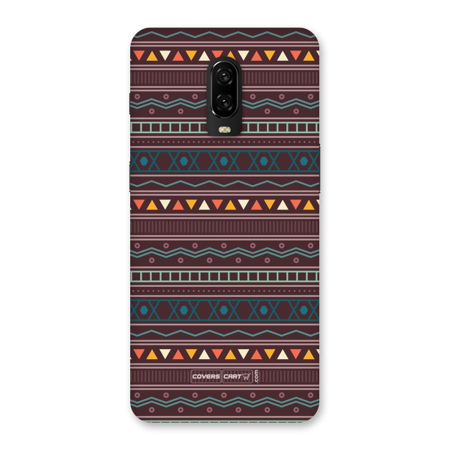 Classic Aztec Pattern Back Case for OnePlus 6T