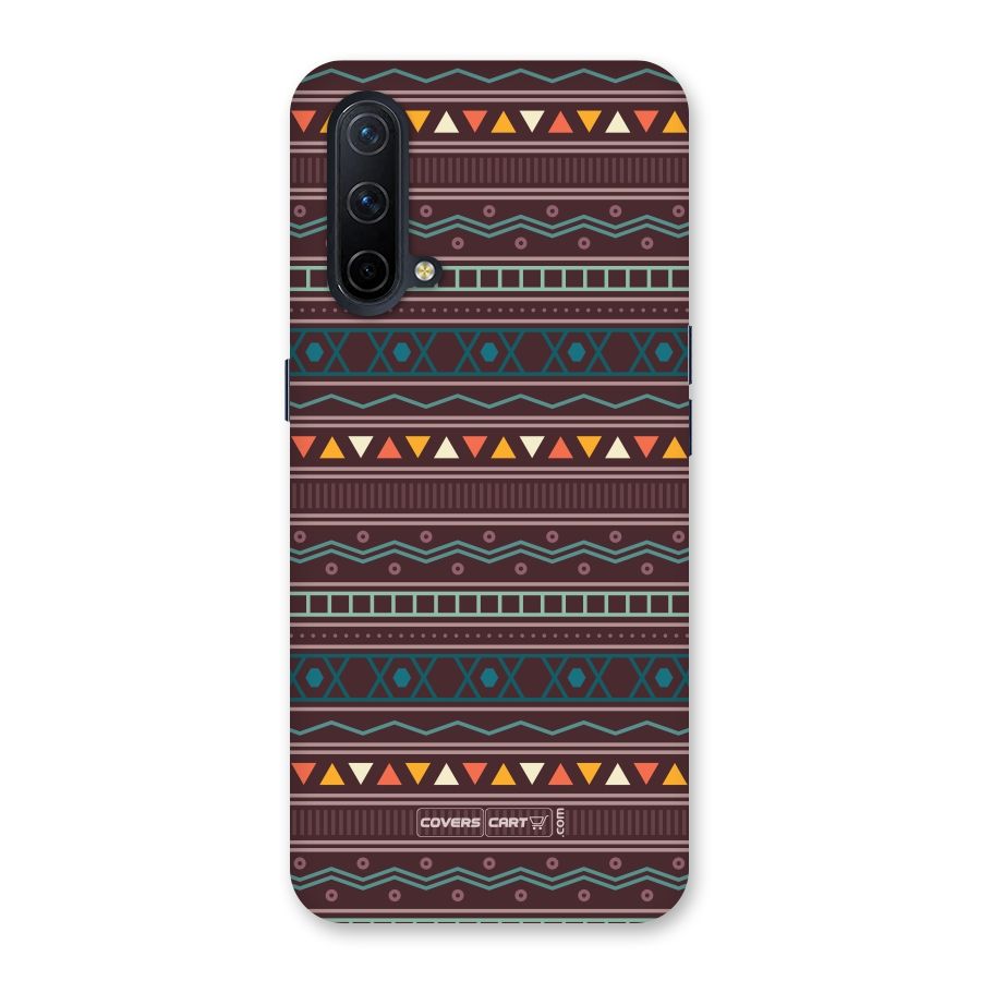 Classic Aztec Pattern Back Case for OnePlus Nord CE 5G