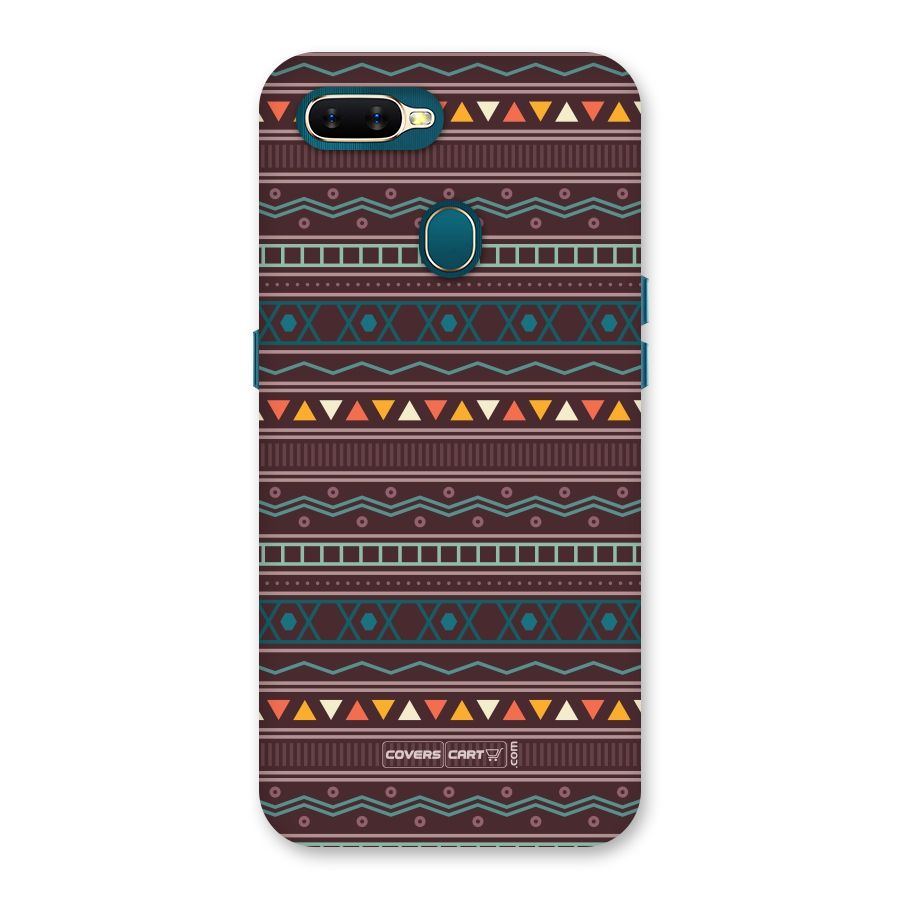 Classic Aztec Pattern Back Case for Oppo A11k