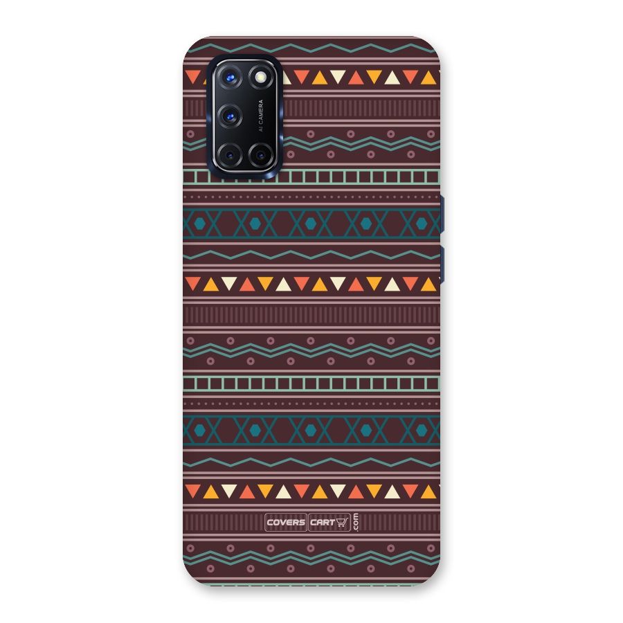 Classic Aztec Pattern Back Case for Oppo A52