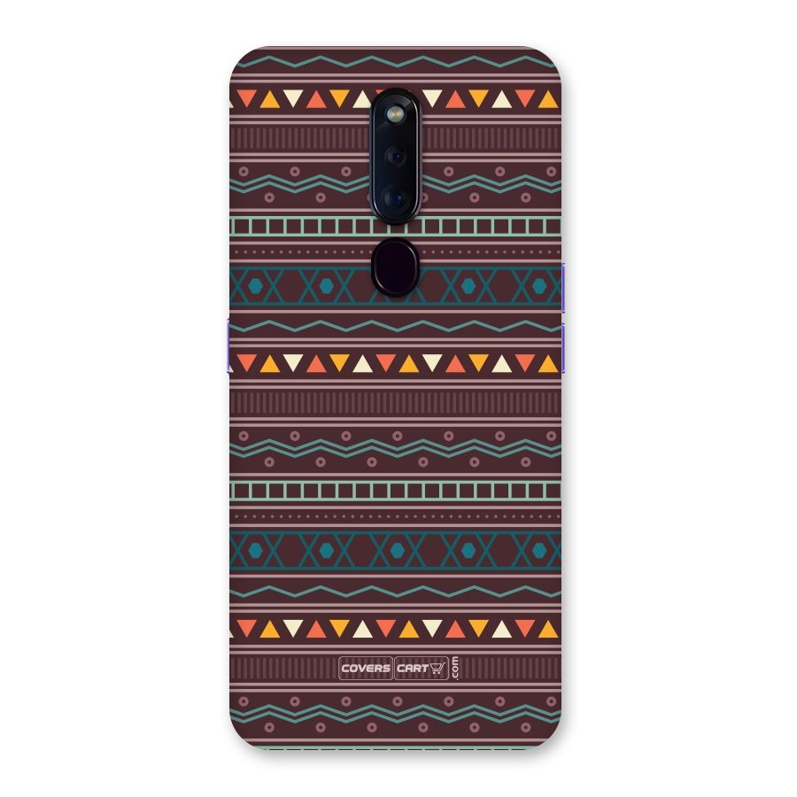 Classic Aztec Pattern Back Case for Oppo F11 Pro