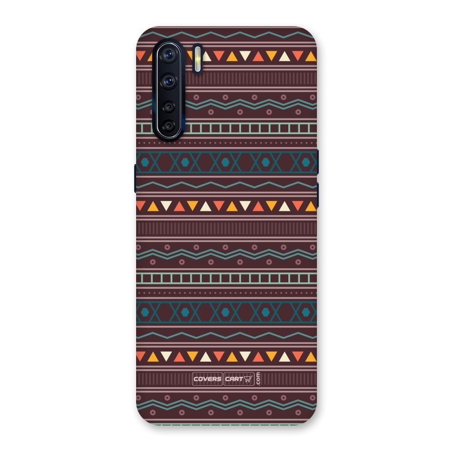 Classic Aztec Pattern Back Case for Oppo F15