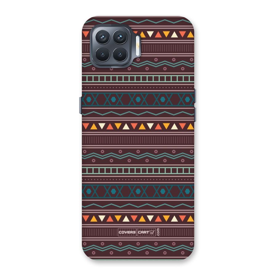 Classic Aztec Pattern Back Case for Oppo F17 Pro