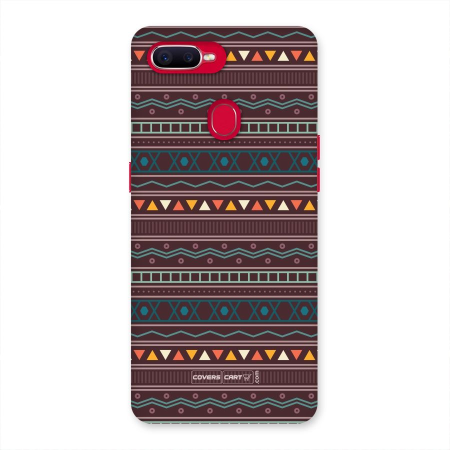 Classic Aztec Pattern Back Case for Oppo F9 Pro