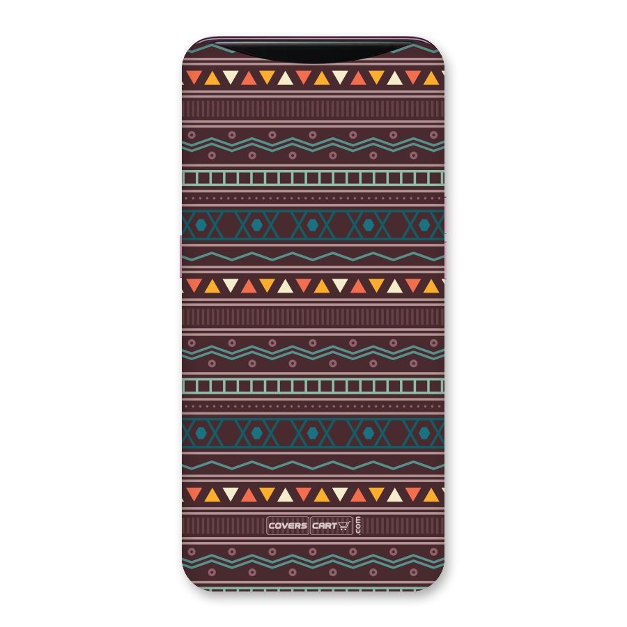 Classic Aztec Pattern Back Case for Oppo Find X