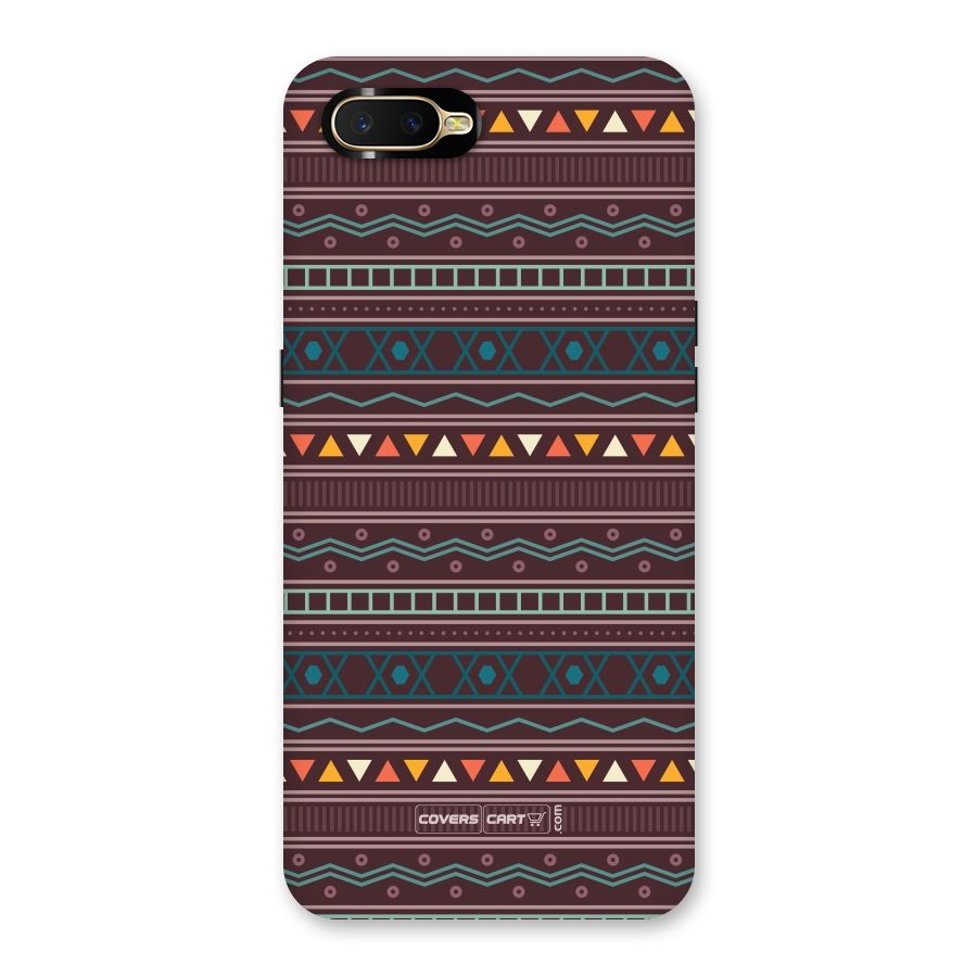 Classic Aztec Pattern Back Case for Oppo K1