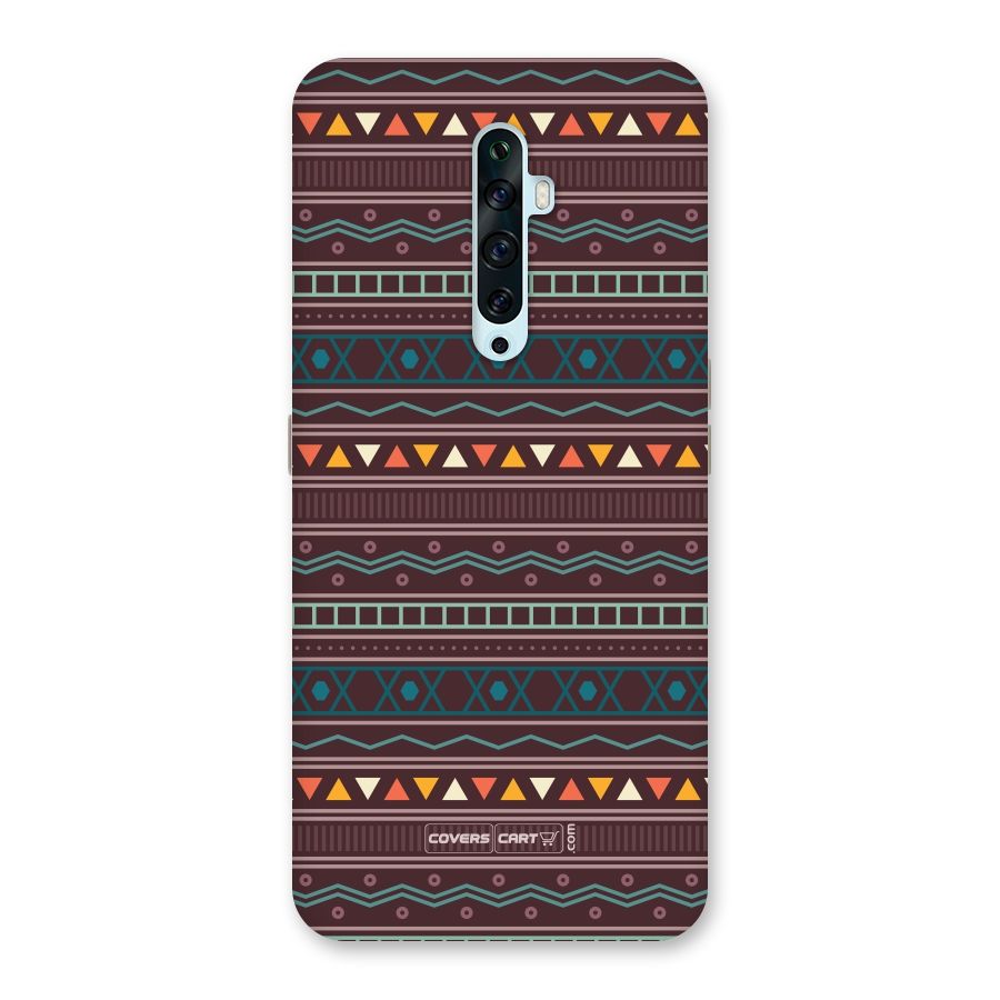 Classic Aztec Pattern Back Case for Oppo Reno2 F