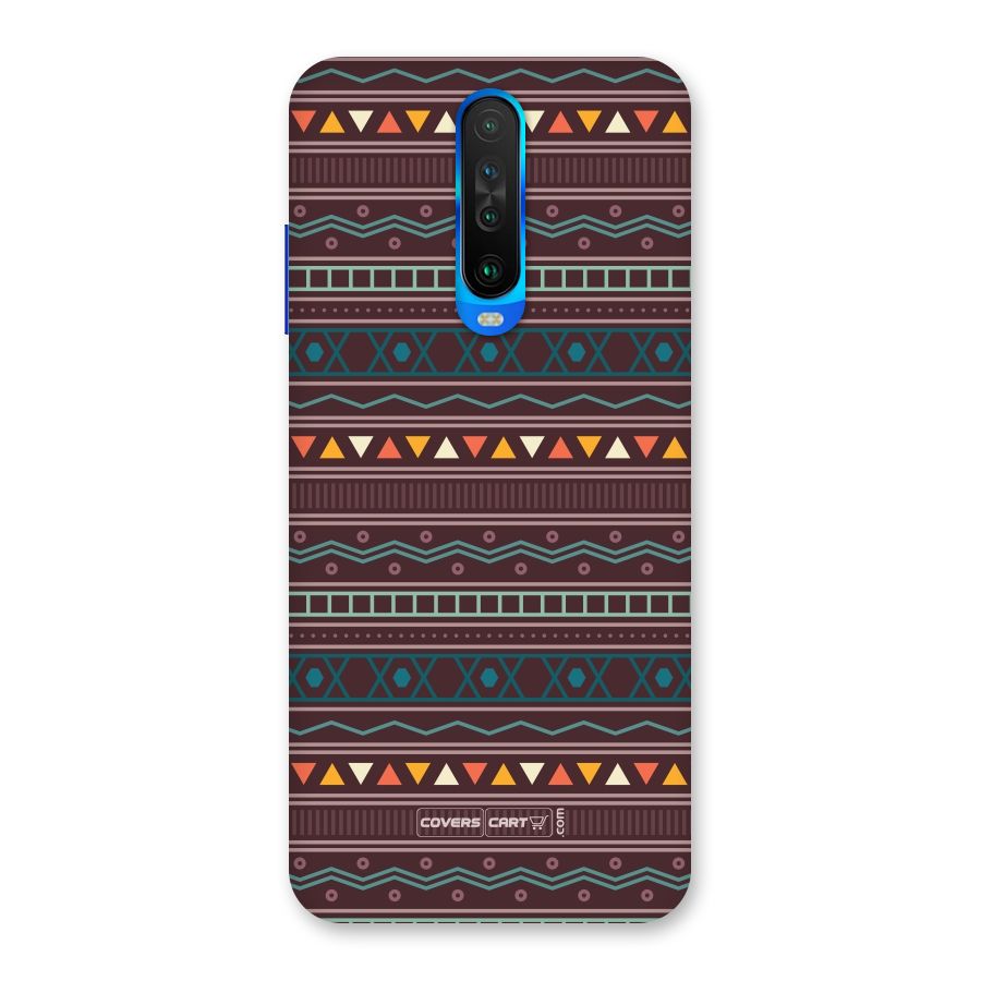 Classic Aztec Pattern Back Case for Poco X2