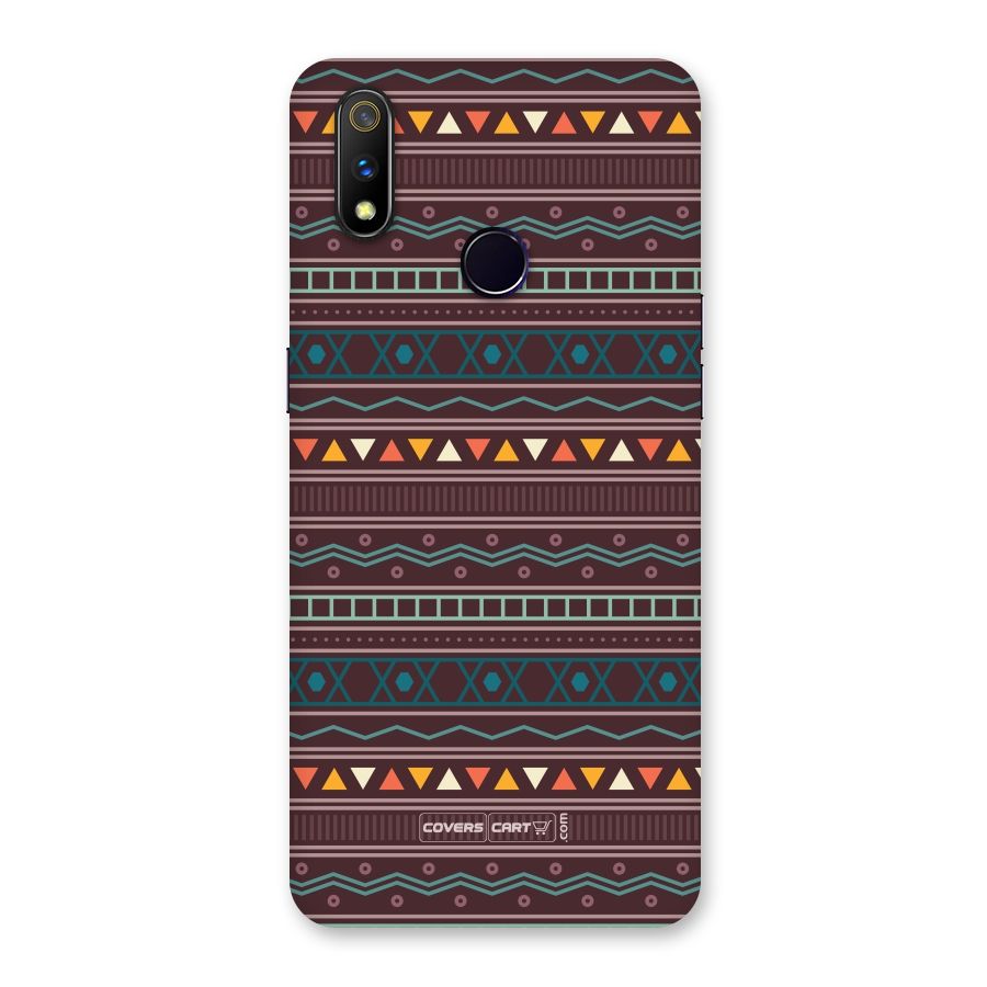 Classic Aztec Pattern Back Case for Realme 3 Pro