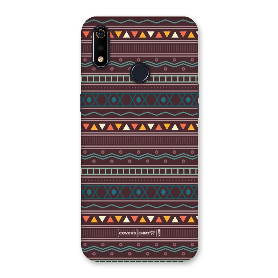 Classic Aztec Pattern Back Case for Realme 3i