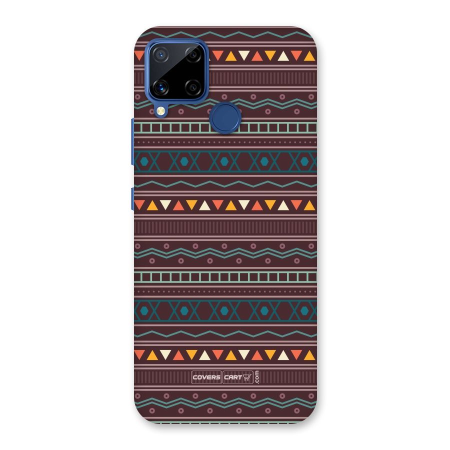 Classic Aztec Pattern Back Case for Realme C15
