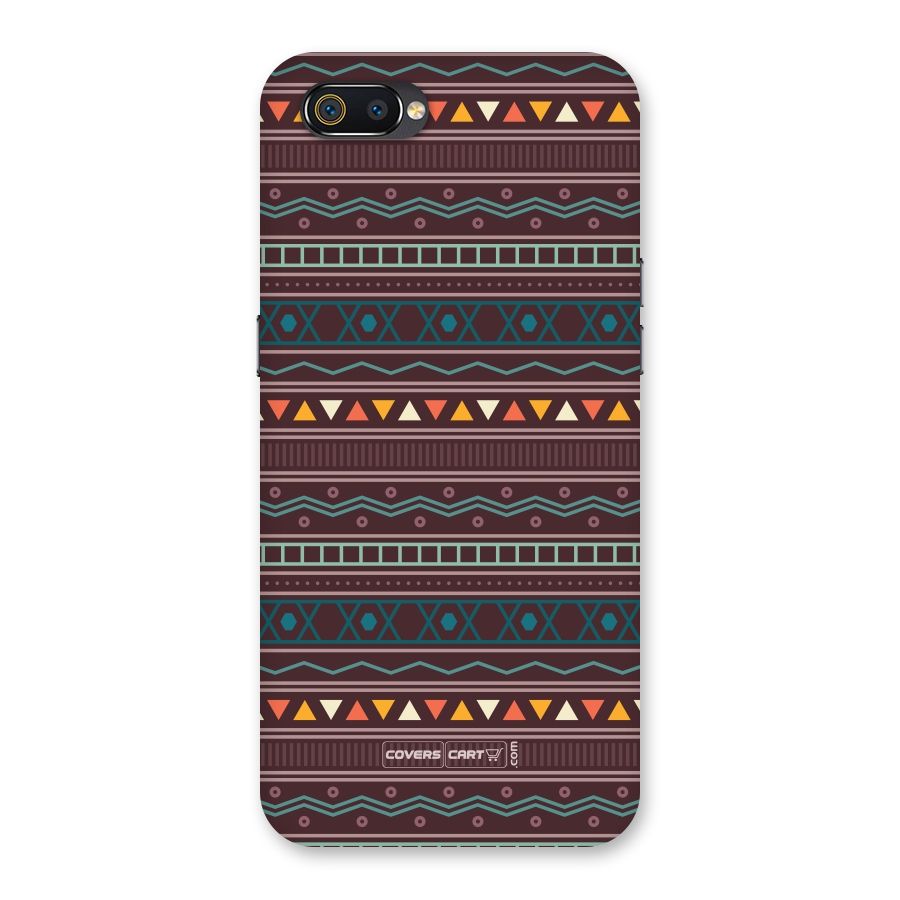 Classic Aztec Pattern Back Case for Realme C2