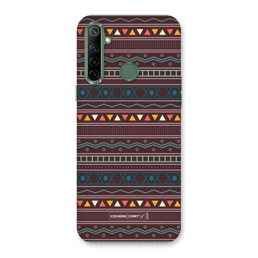 Classic Aztec Pattern Back Case for Realme Narzo 10
