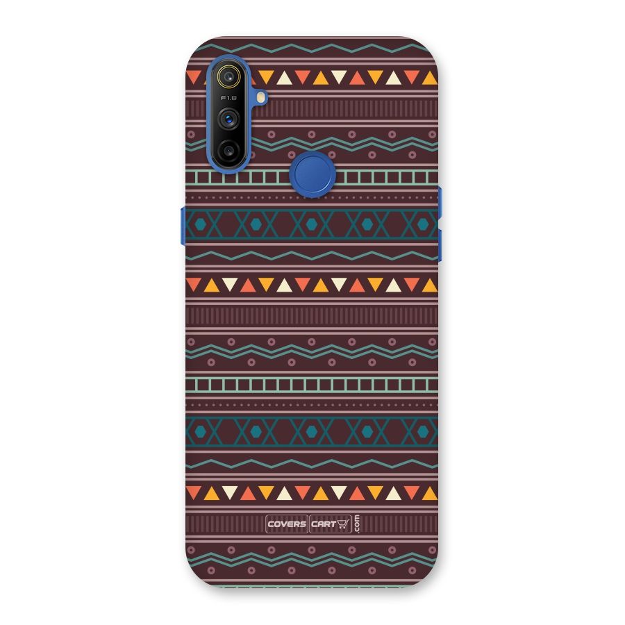 Classic Aztec Pattern Back Case for Realme Narzo 10A