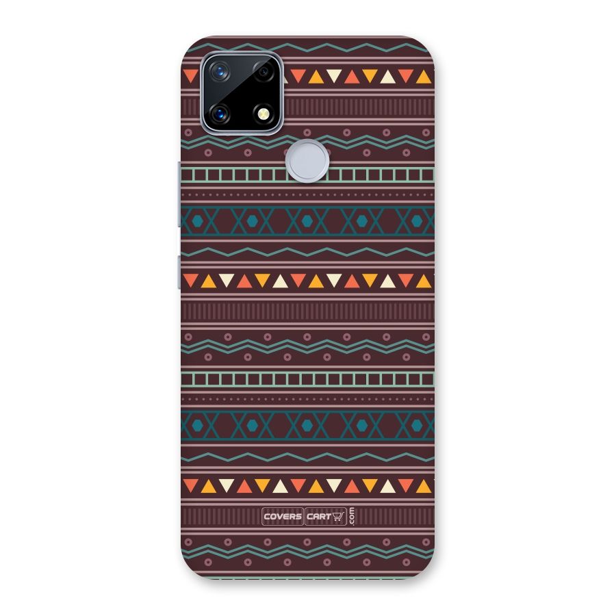 Classic Aztec Pattern Back Case for Realme Narzo 20