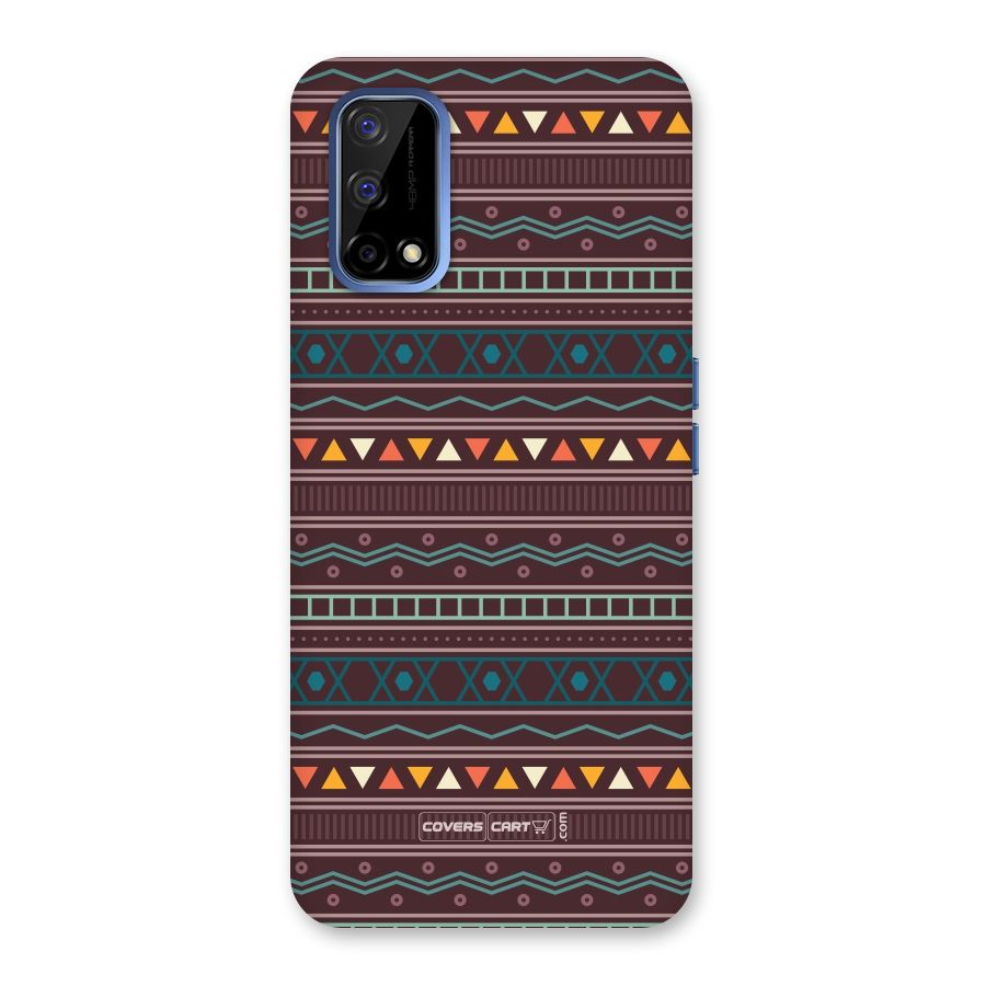 Classic Aztec Pattern Back Case for Realme Narzo 30 Pro