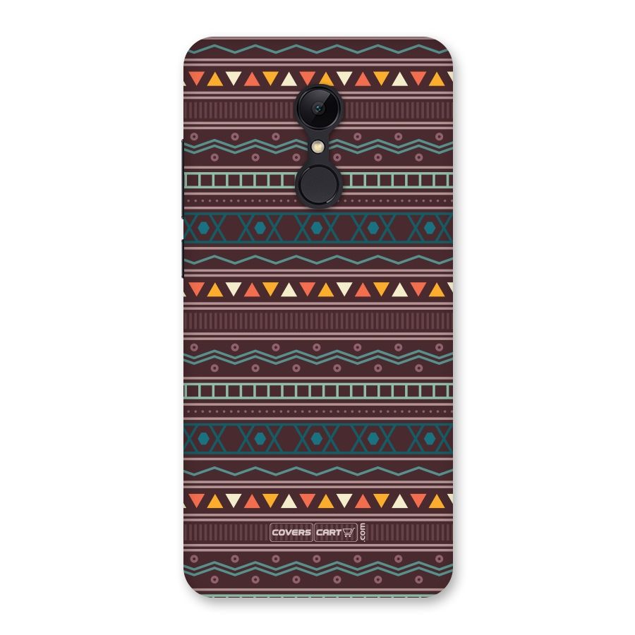 Classic Aztec Pattern Back Case for Redmi 5