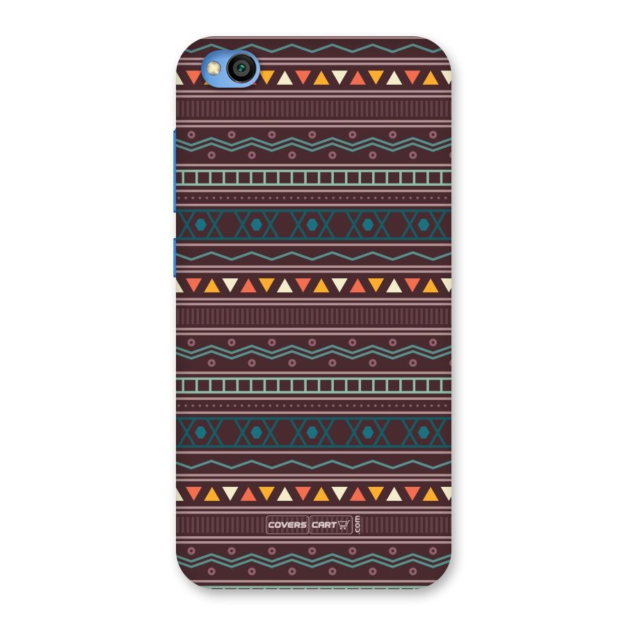 Classic Aztec Pattern Back Case for Redmi Go