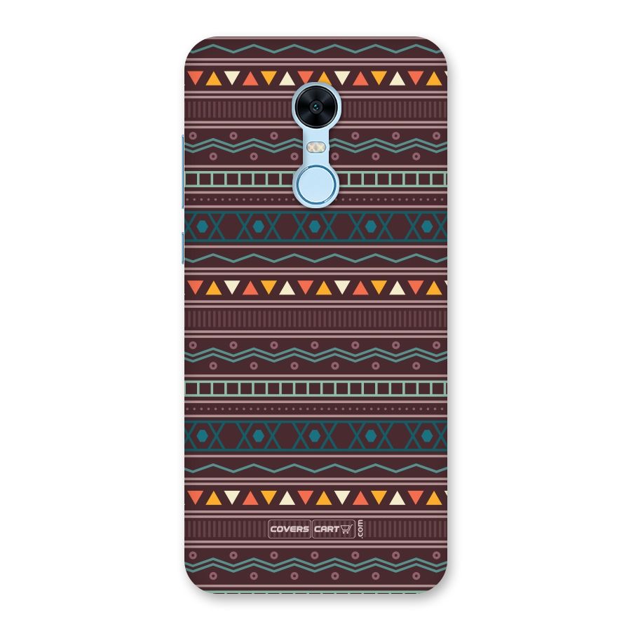Classic Aztec Pattern Back Case for Redmi Note 5