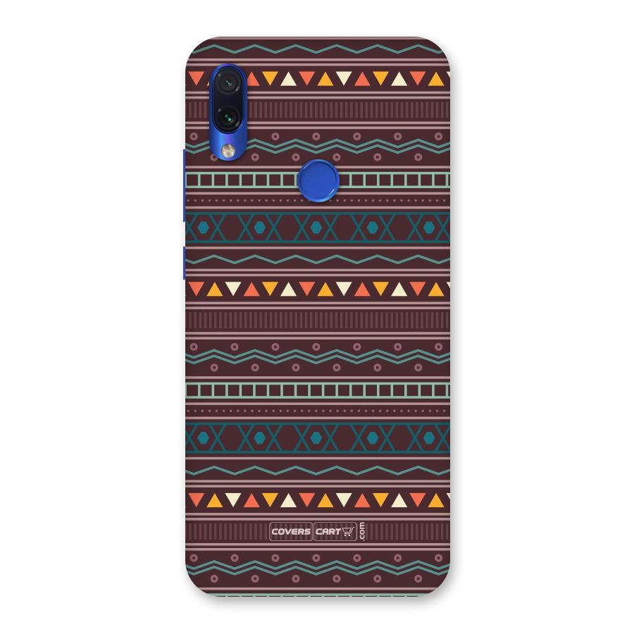 Classic Aztec Pattern Back Case for Redmi Note 7