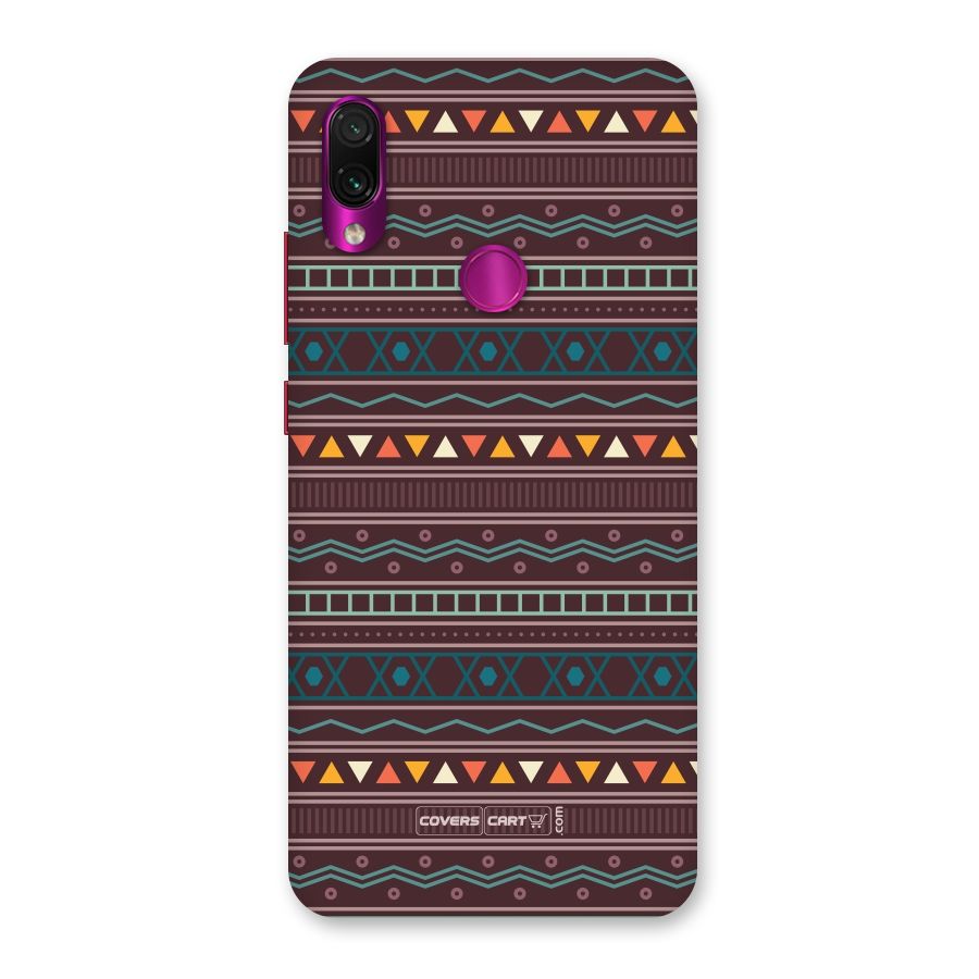 Classic Aztec Pattern Back Case for Redmi Note 7 Pro