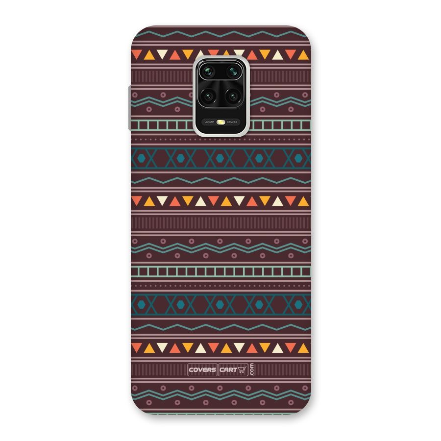 Classic Aztec Pattern Back Case for Redmi Note 9 Pro Max
