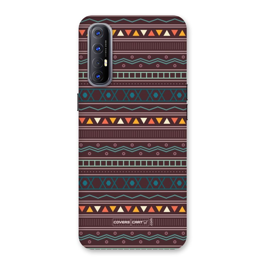 Classic Aztec Pattern Back Case for Reno3 Pro